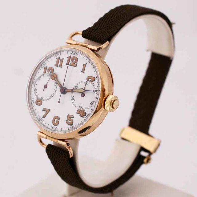 single button chronograph