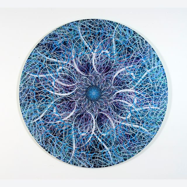Untitled (Black Hole, Blue)