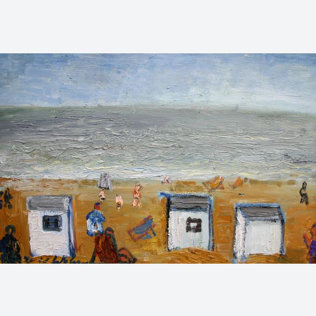 On the beach