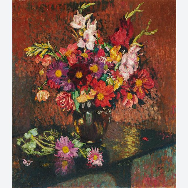 Flowers at the table