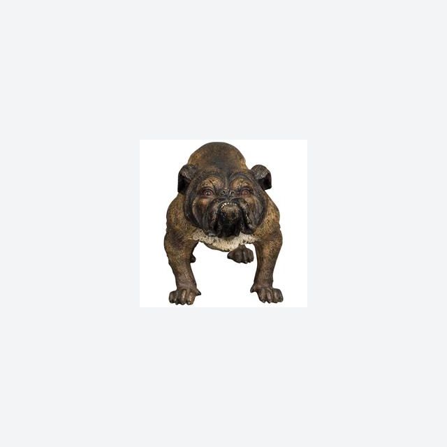 A strong Vienna bulldog bronze, circa 1890