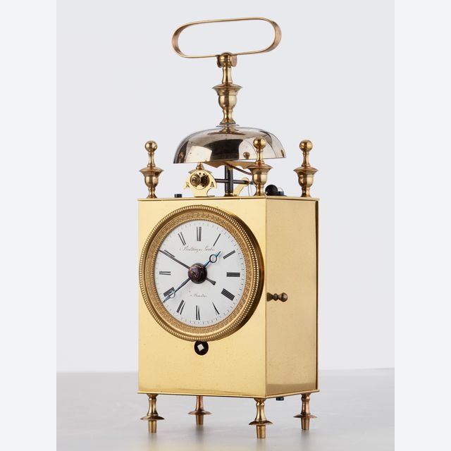 A French ‘Capucine’ carriage clock by Laubis a Nantes, circa 1840