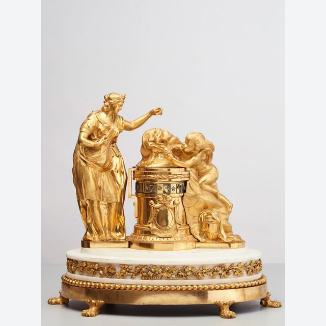 A very important French Louis XVI ‘cercle a tournant’ clock, circa 1780