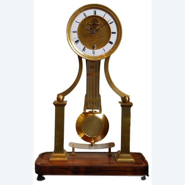 S19 Skeletklok, bijzonder chronometer gangsysteem met balansveer