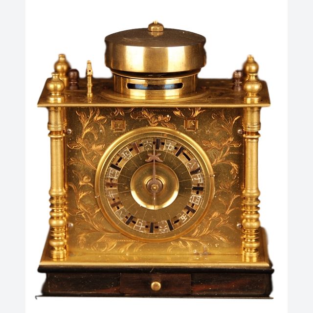 J02 Miniature Japanese Pillar Clock.