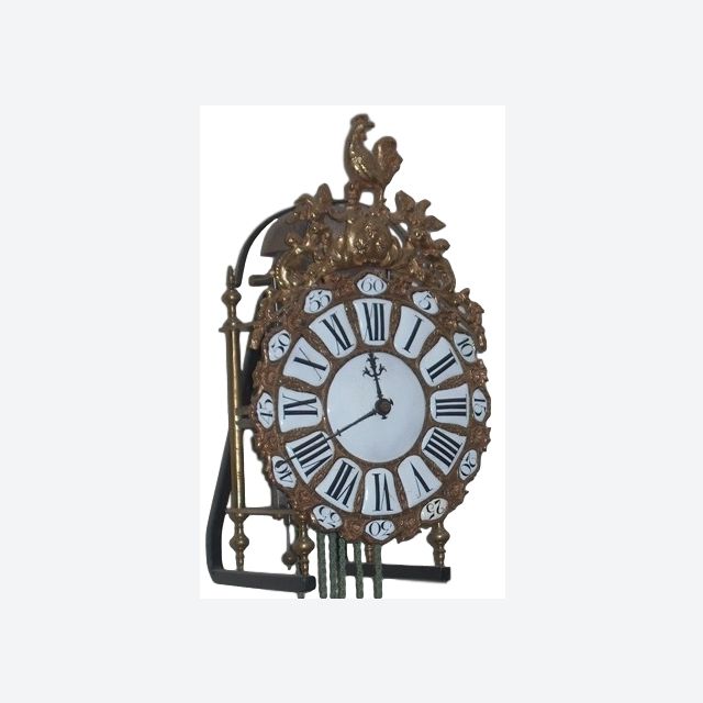 LA02 French 3 Bell Quarter striking lantern clock