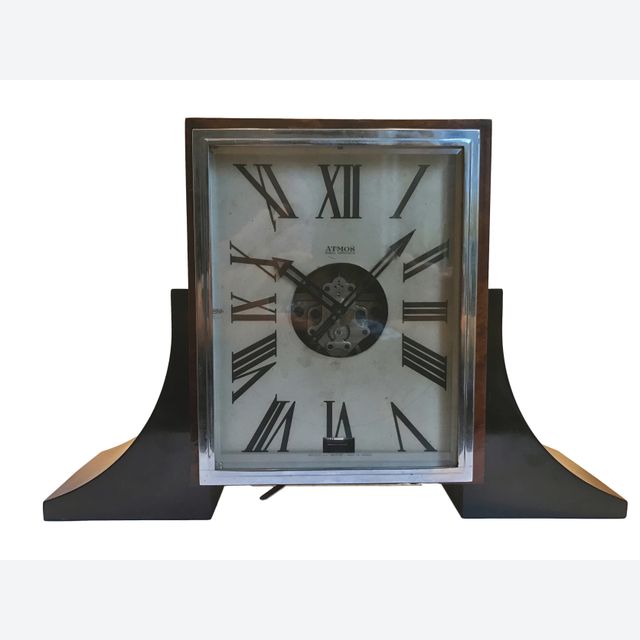 M228 Zeldzame houten Reutter Atmos klok