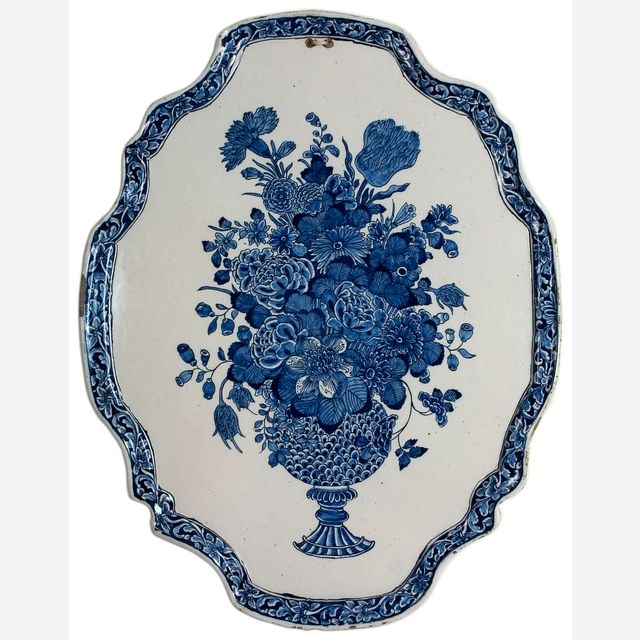 Delfts Blauwe Plaque