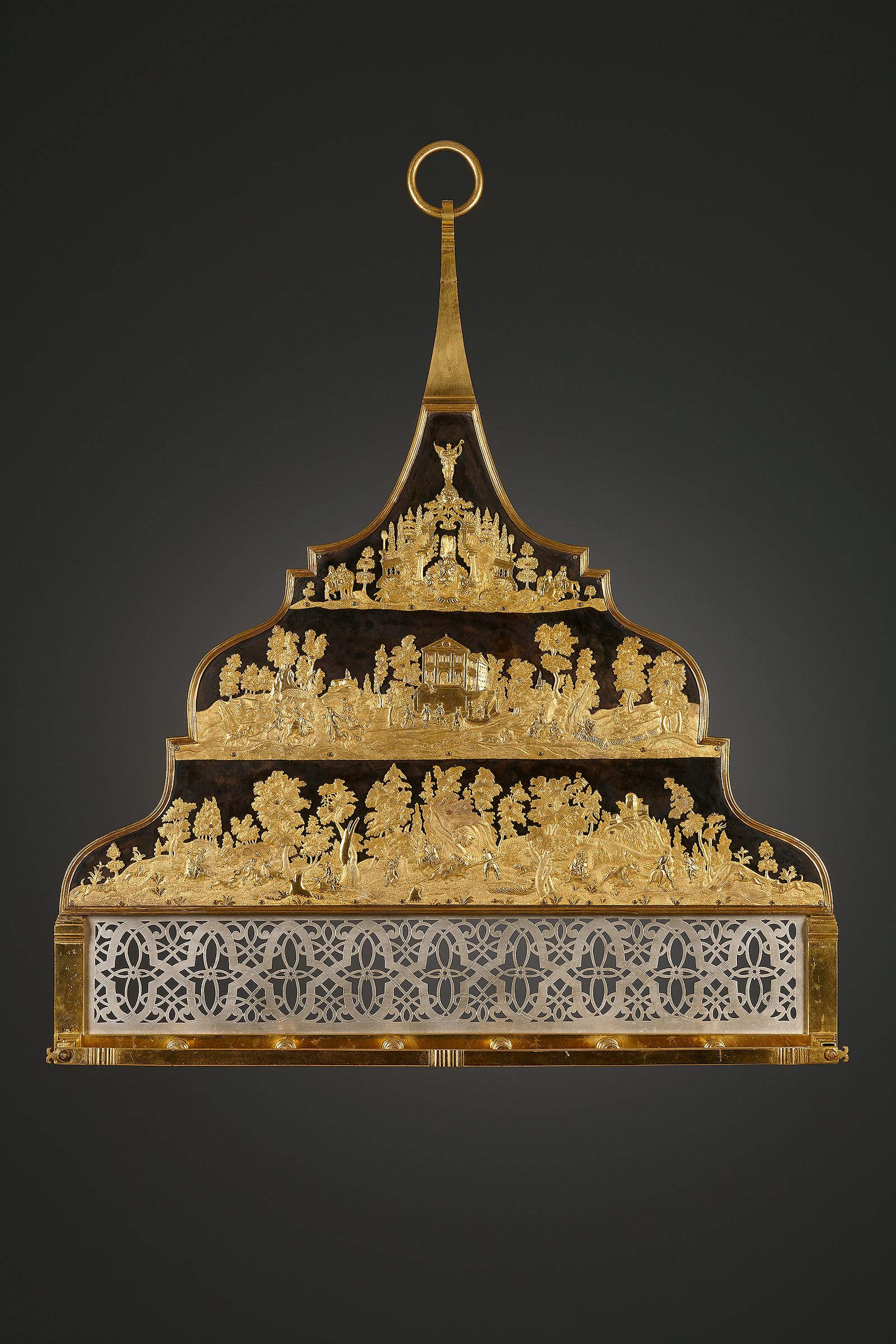 Russian Louis XVI hunting gun rack
