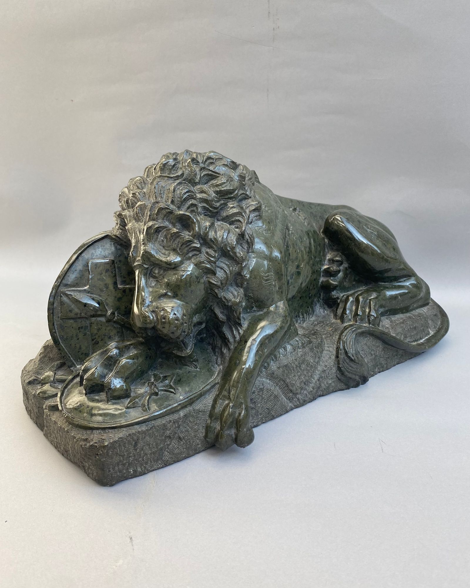 Grand Tour Sculpture of the Lion of Lucerne