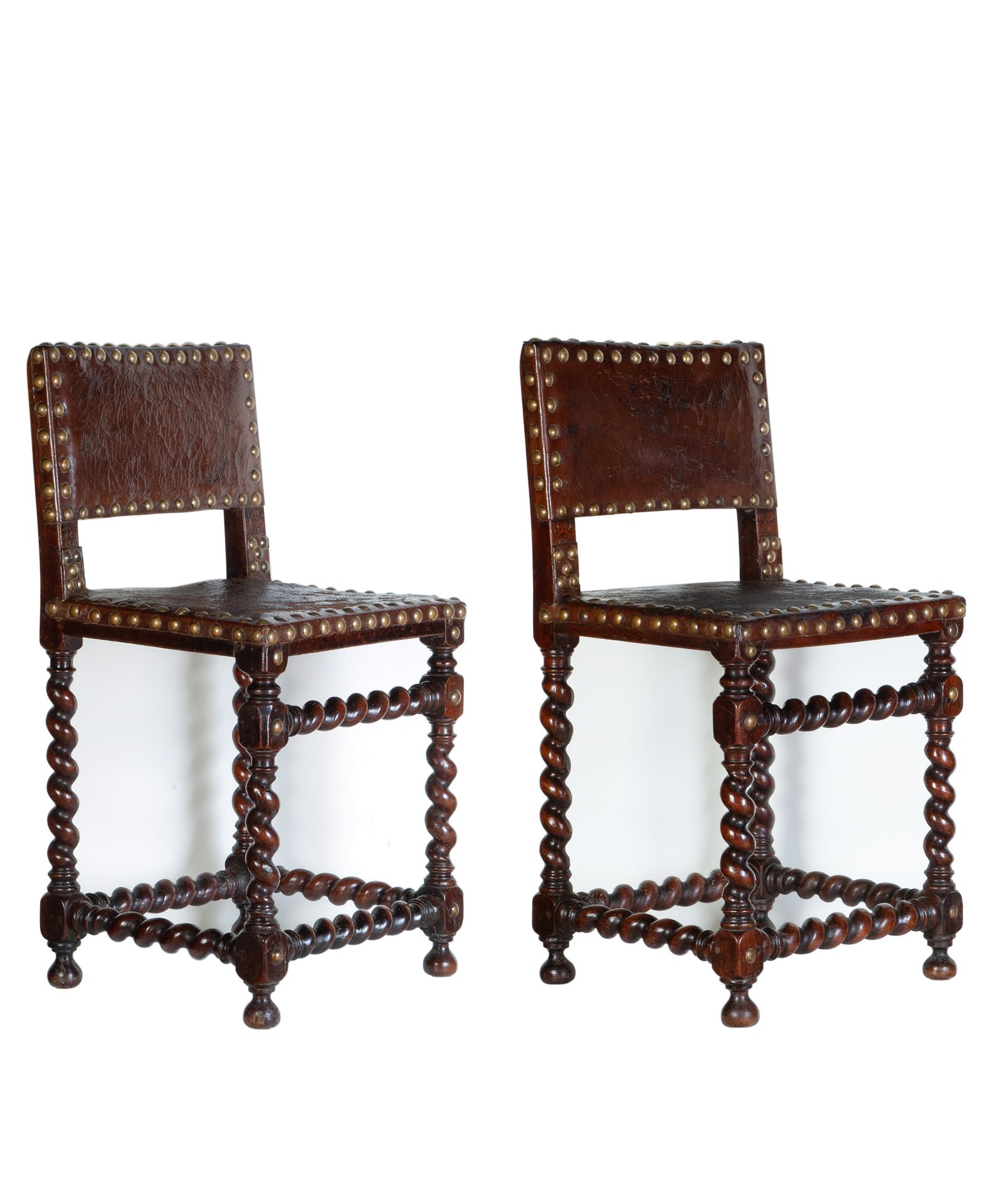 A Pair Louis XIII Chairs