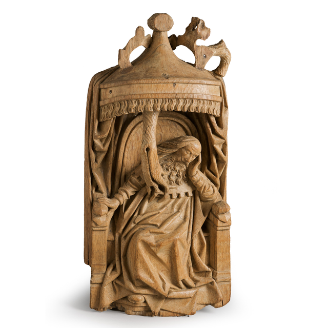 Oak sculpture representing the Tree of Jesse
