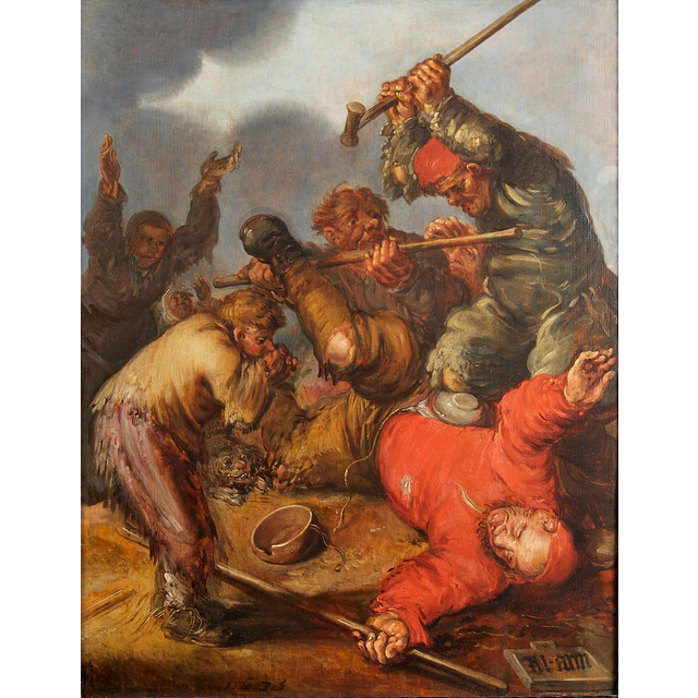 Adriaen van de Venne, 'Boerengevecht'