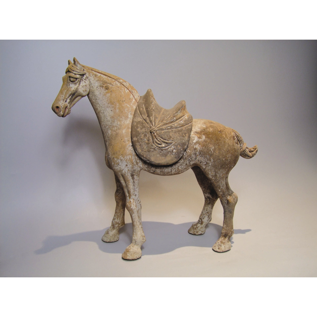 A WALKING HORSE WITH REMOVABLE SADDLE