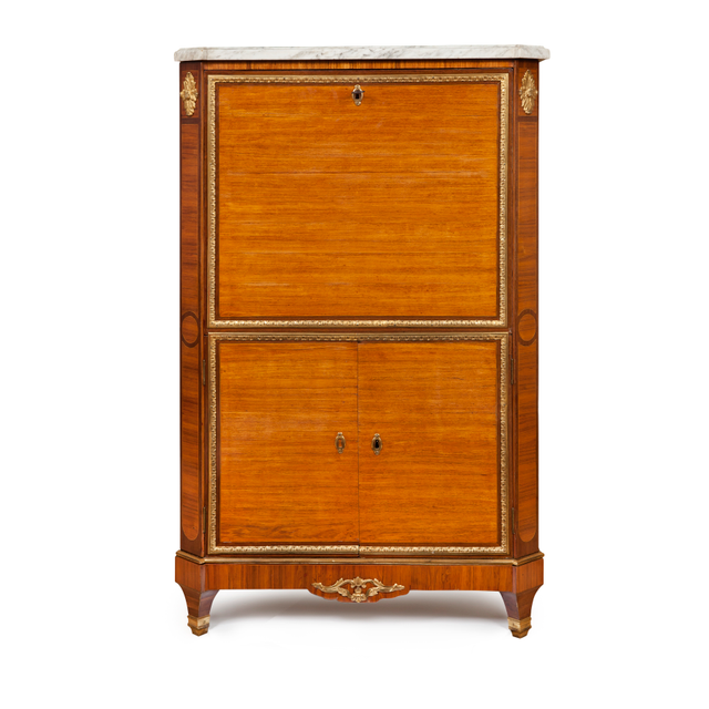 A French Louis Seize secretaire à abbatant