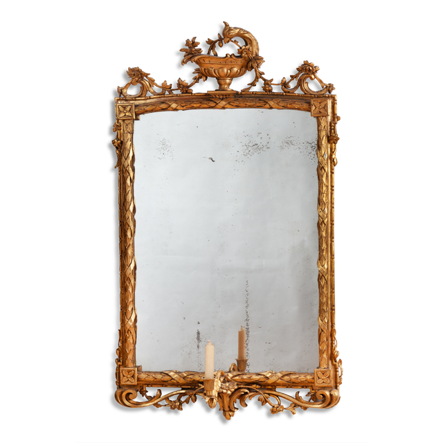 Dutch Louis Quinze Gueridon mirror