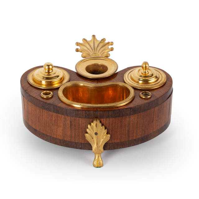 Dutch Louis Quinze inkwell