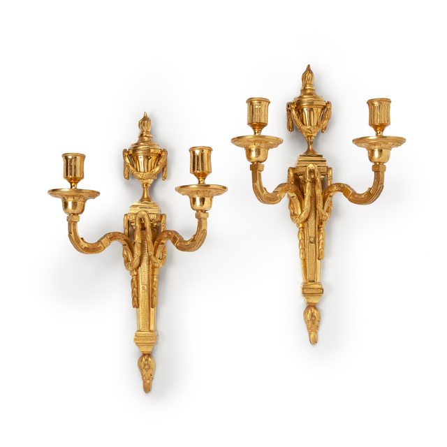 A Pair of Louis Seize Wall Sconces