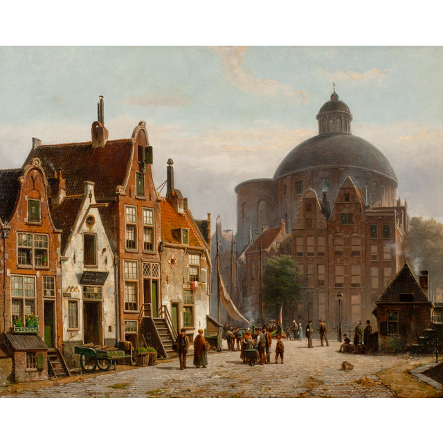 L'église luthérienne à Amsterdam