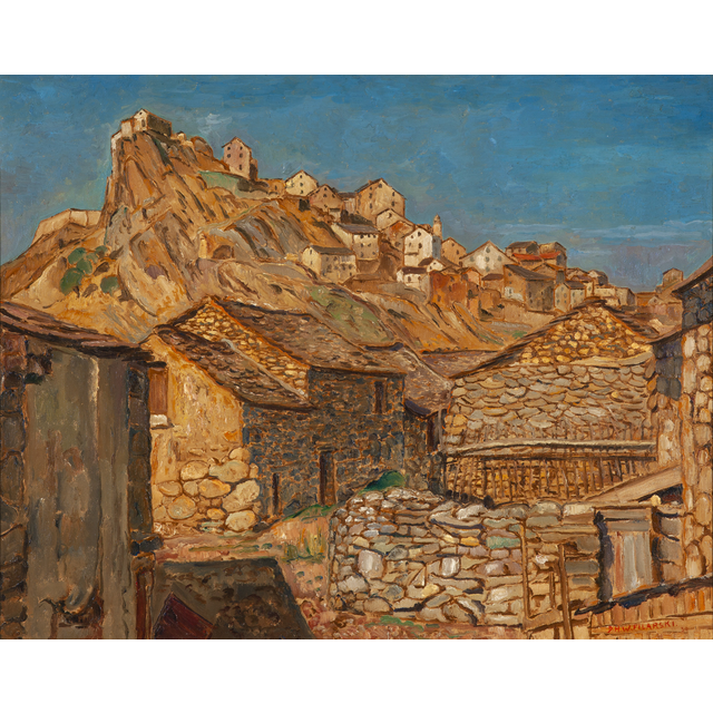 City behind the wall