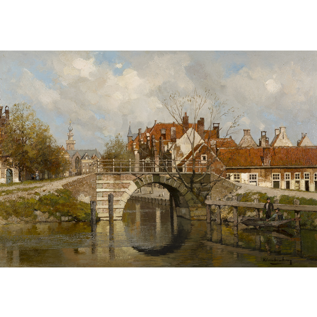 Paysage urbain estival