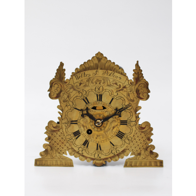 Ein österreichischer gravierte Zappler-Wanduhr, Weltz S Pölten, ca. 1780.