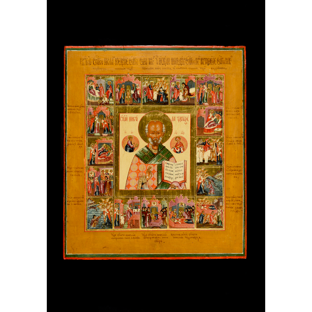 Saint Nicholas with Vita