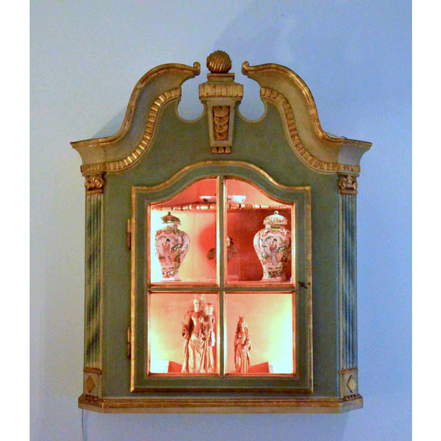 Danish hanging cabinet, Denmark, 18th century