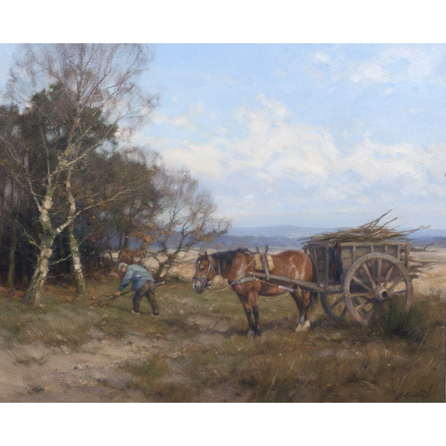 Houtsprokkelen op de Veluwe
