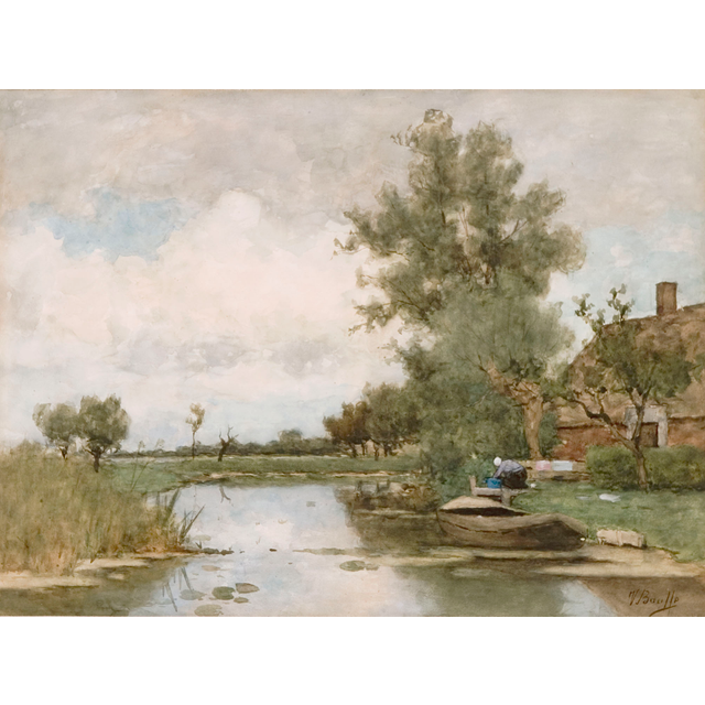 Landschap bij Delft