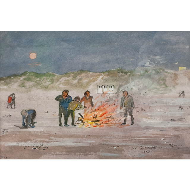 1 mei vuren Terschelling