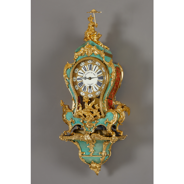 Franse Louis XV consoleklok