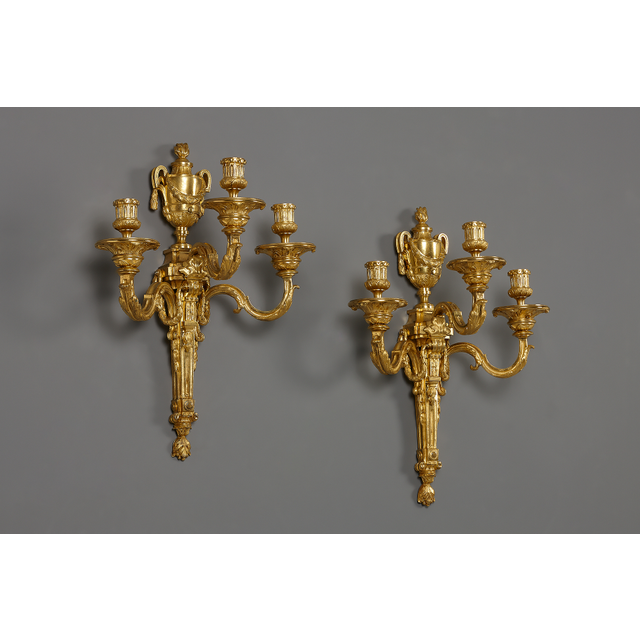 Paar Franse Louis XVI appliques