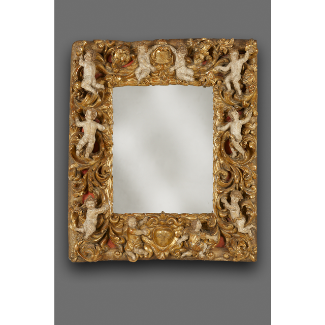 Southern German Baroque mirror