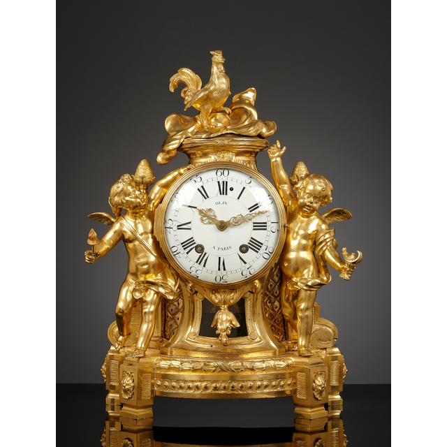 French Louis XVI Mantel Clock