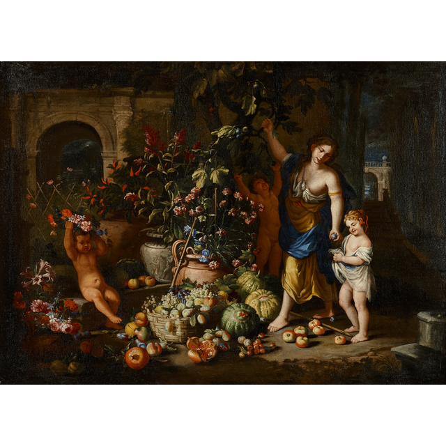 Abrahaham Brueghel (1631-1690) and Nicola Vaccaro (1640-1709)