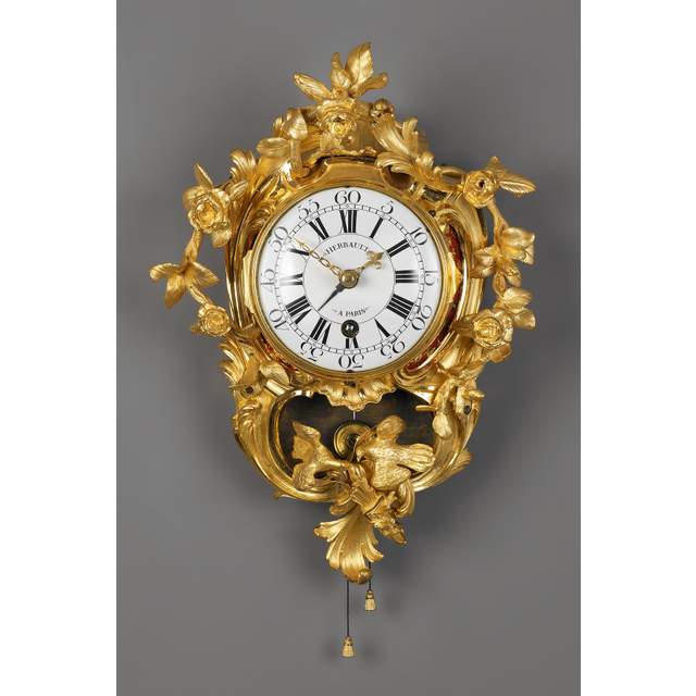 French Louis XV Cartel d'Alcove