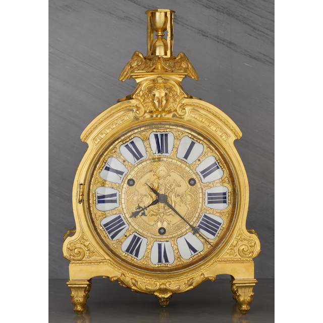 French Régence Pendule de Cartonnier