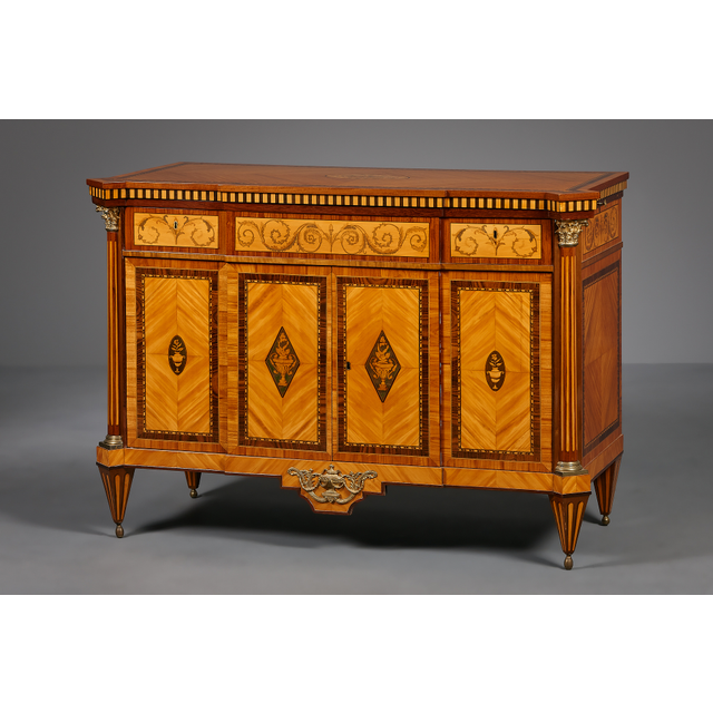 Hollands Louis XVI klapbuffet