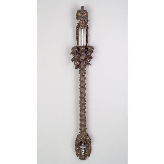 Franse Louis XVI Barometer in de vorm van een Palmboom