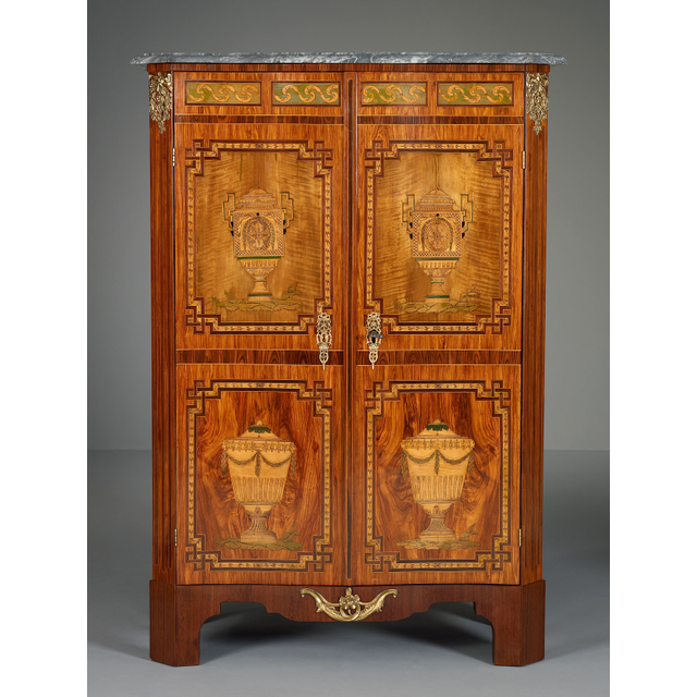 Dutch Louis XVI Marquetry Sécretaire