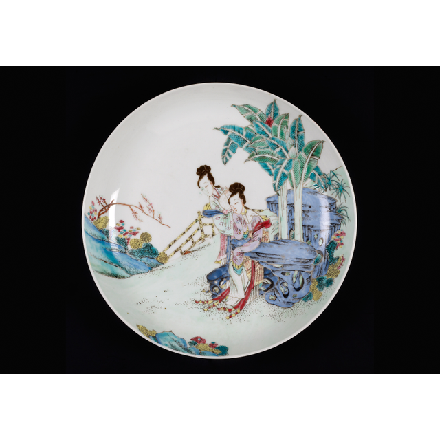 Chinees famille rose schaaltje met decor van Lange Lijzen, China, Yongzheng