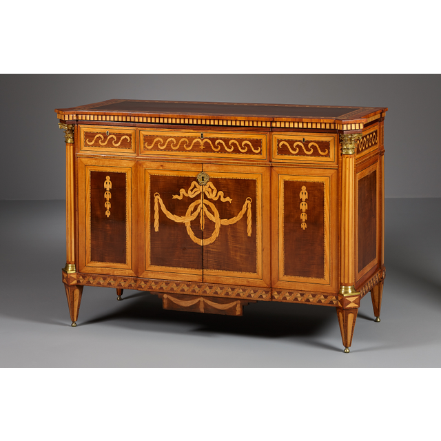 Dutch Louis XVI Klapbuffet
