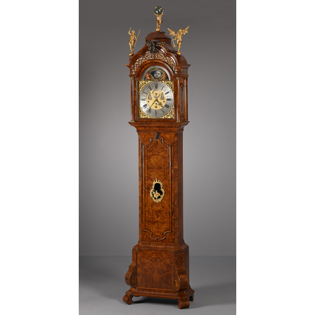 Amsterdam musical longcase clock, Gerrit Marcus