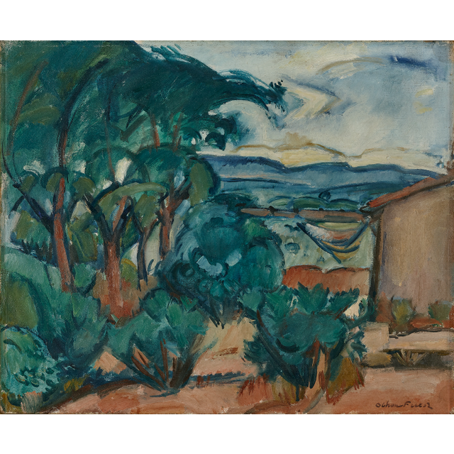 Achille-Émile Othon Friesz (1879-1949), Provençal landscape