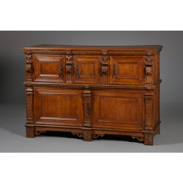 Brabant Renaissance low five-door cabinet