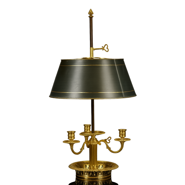 French Empire Bouillotte lamp