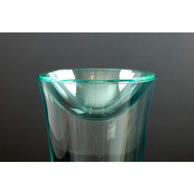 Bert Frijns, 1953 Worms (Germany), clear stackable bowls in glass, 2-piece (1994-1995)