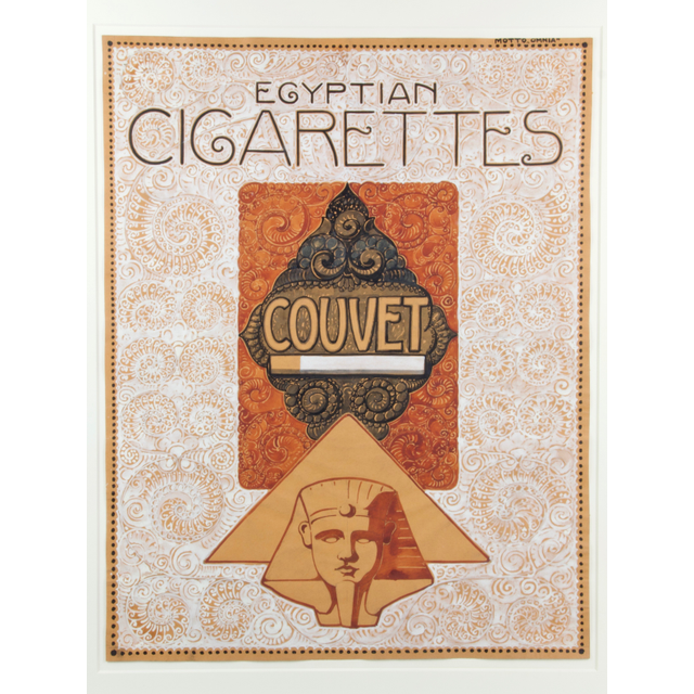 Louis Heymans, Ontwerp voor affiche 'Egyptian Cigarettes', jaren '20
