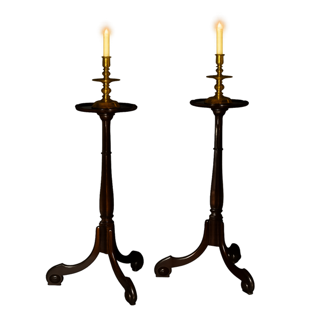 A pair of gueridons